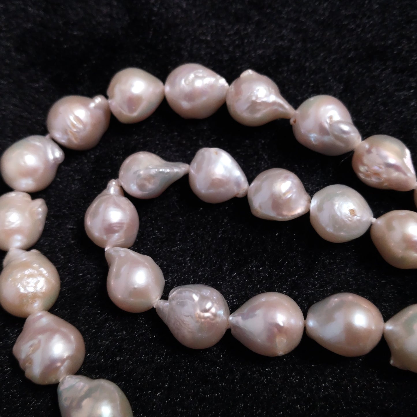 Gorgeous baroque natural pearl choker necklace 11-12mm reborn pearls free shipping