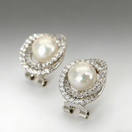 9-10mm fashion style freshwater pearl set pendant earring and ring :J63301-03
